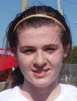 girls club soccer player kelly cob