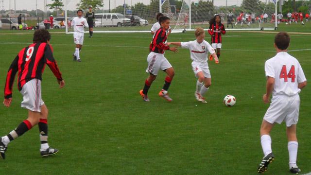 U14 Lonestar SC qualifies at Dallas Cup