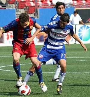 boys youth club soccer players at dallas cup