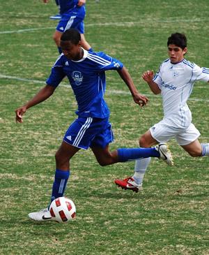 boys youth club soccer player austin yearwood