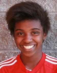 girls youth club soccer player rilka noel