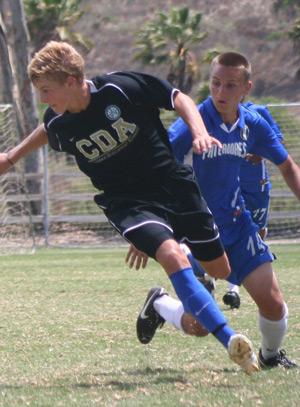 boys youth club soccer player matthew lagrassa