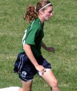 girls youth club soccer player emily bollinger