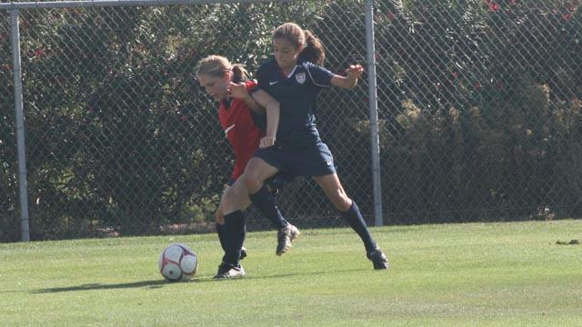 U14 GNT camp ends, intra-squad scrimmage