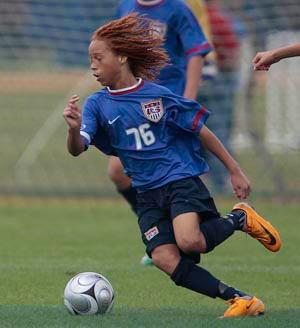 Club soccer player Miguel Polley.