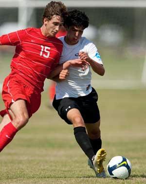 elite boys youth club soccer player