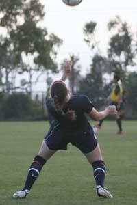 elite girls club soccer player