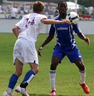 Elite boy club soccer players from Baltimore Bays and Internationals.