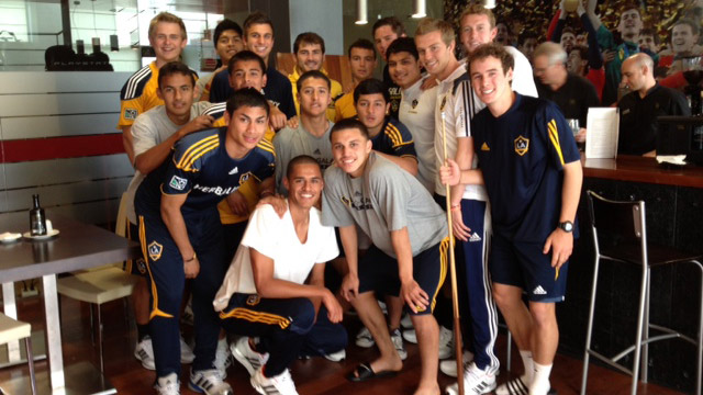 LA Galaxy U18 travel to Spain