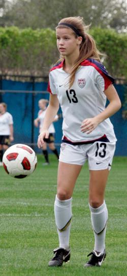 PDA U16's Caroline Chagares