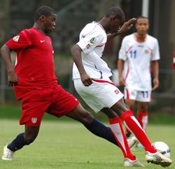 Sebastian Elney, U.S. Boys National Team, boys club soccer, Costa Rica