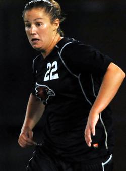 Southeast Missouri State soccer player Hayley Abbott