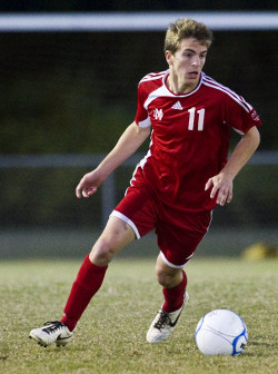 club soccer player Travis Wannemuehler