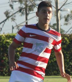 Rolando Munoz, LA Galaxy, boys club soccer, U.S. U17 Men's National Team