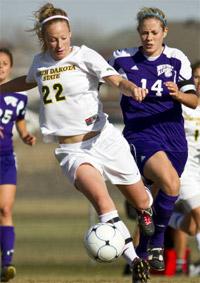 women's college soccer player Abbey Moenkedick