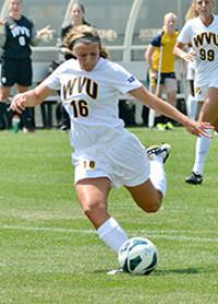 college soccer west virginia kailey utley