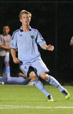 club soccer player david leichty sporting kc