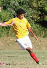 club soccer player hunter danna sc united battery