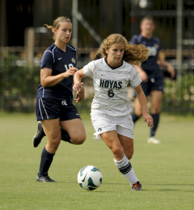 Daphne Corboz Georgetown women's soccer