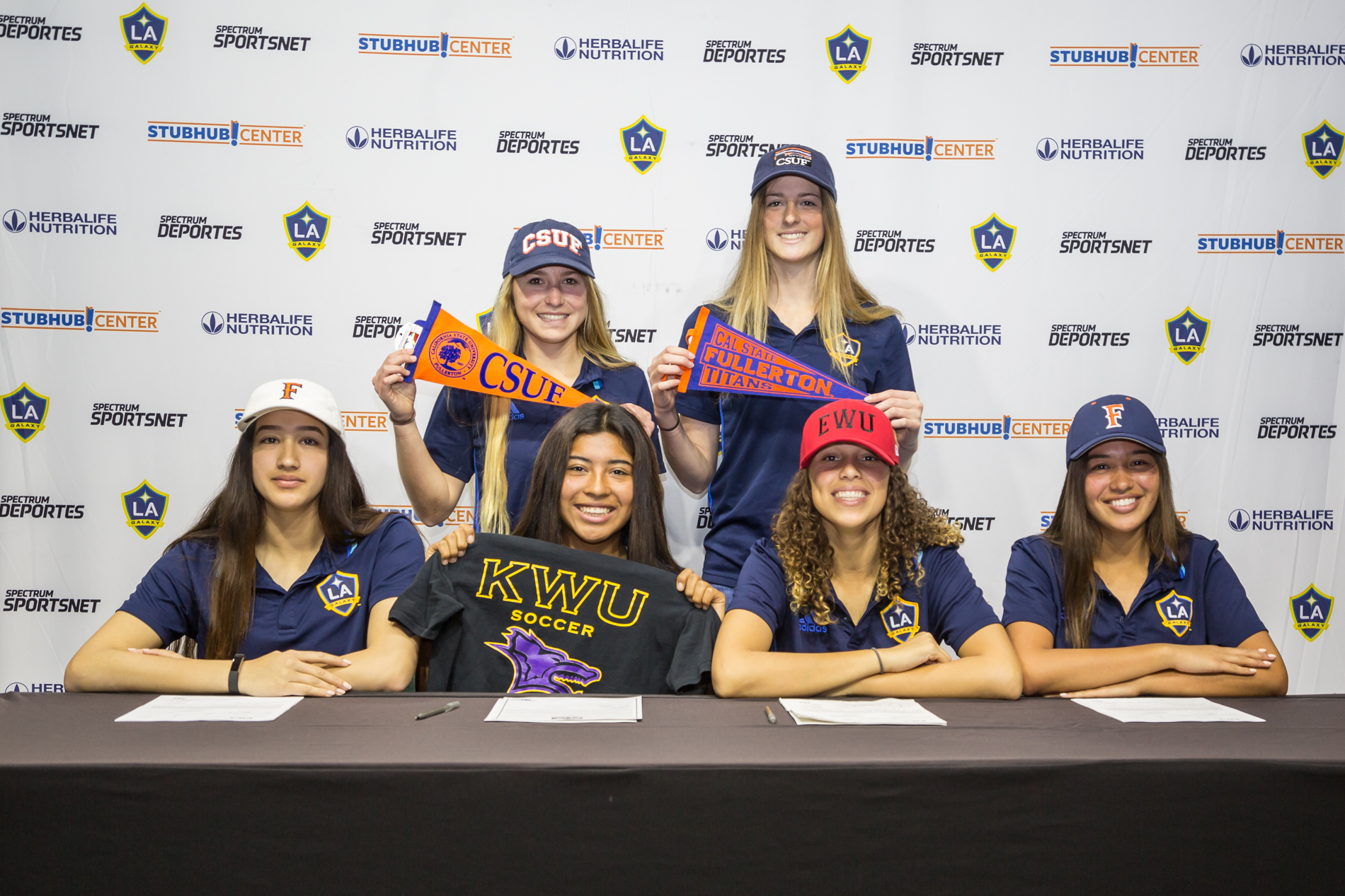 LA Galaxy Girls Commitments