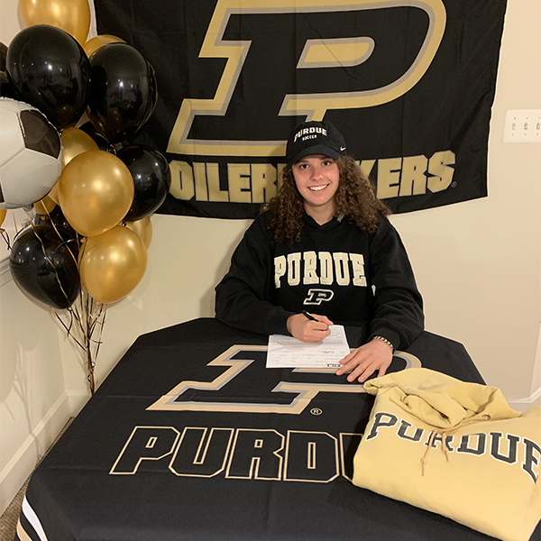Olivia Simmons - Purdue | Club Soccer | Youth Soccer